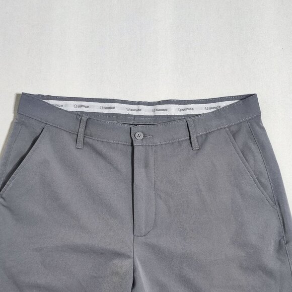Sunice Golf/ Summer shorts men's size 34 grey colour sporty active wear - Picture 2 of 12